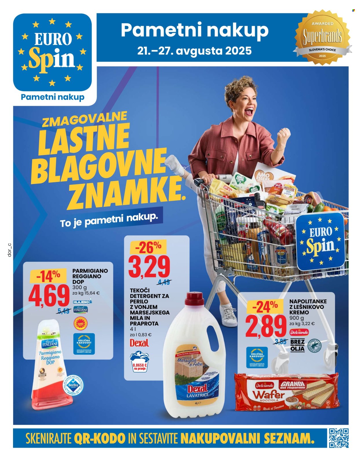 EuroSpin katalog - 21.8.2025 - 27.8.2025. Stran 1