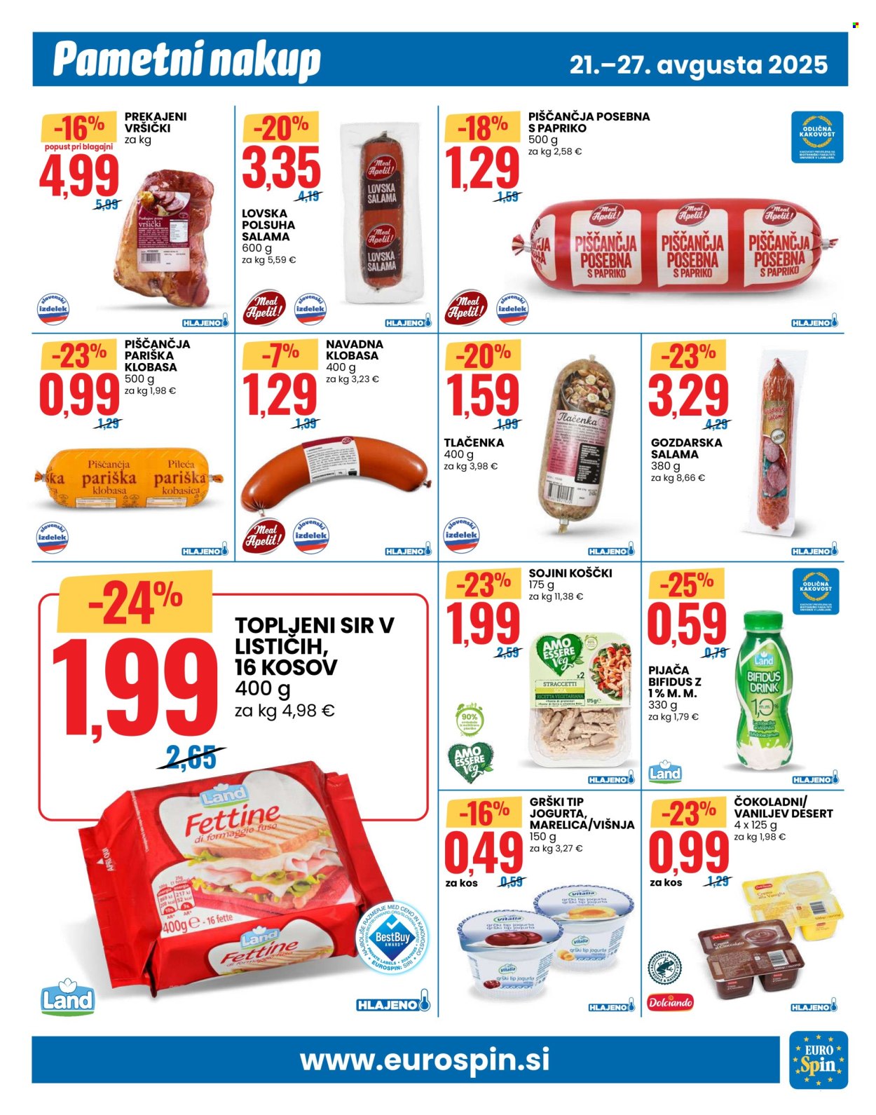 EuroSpin katalog - 21.8.2025 - 27.8.2025. Stran 7