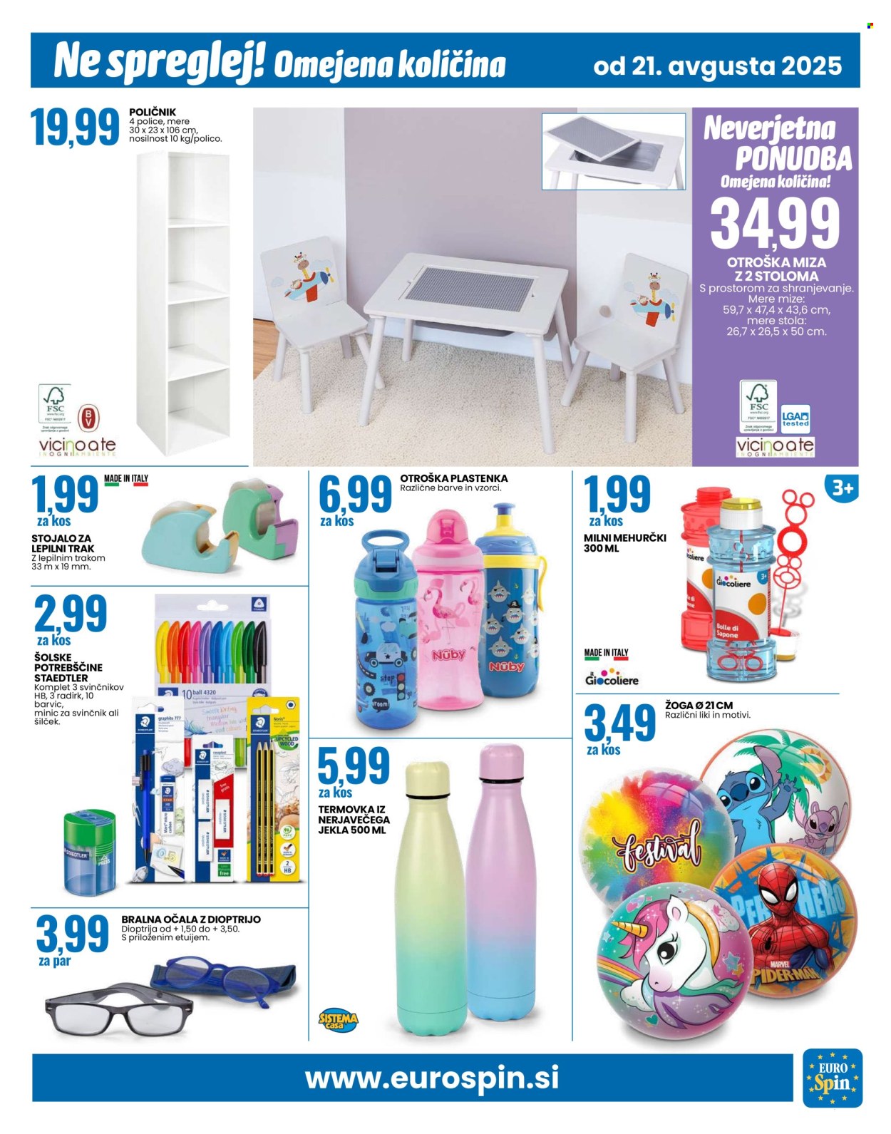 EuroSpin katalog - 21.8.2025 - 27.8.2025. Stran 15
