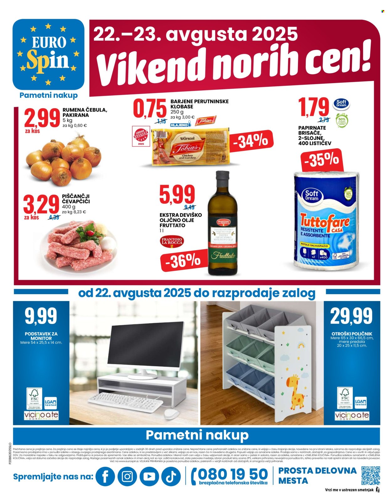 EuroSpin katalog - 21.8.2025 - 27.8.2025. Stran 16