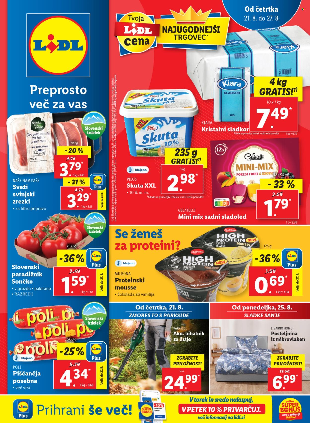 Lidl katalog - 21.8.2025 - 27.8.2025. Stran 1