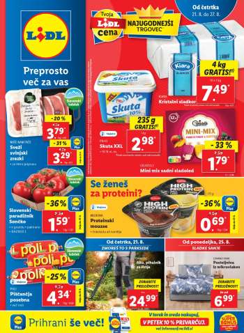 Lidl katalog - 21.8.2025 - 27.8.2025.