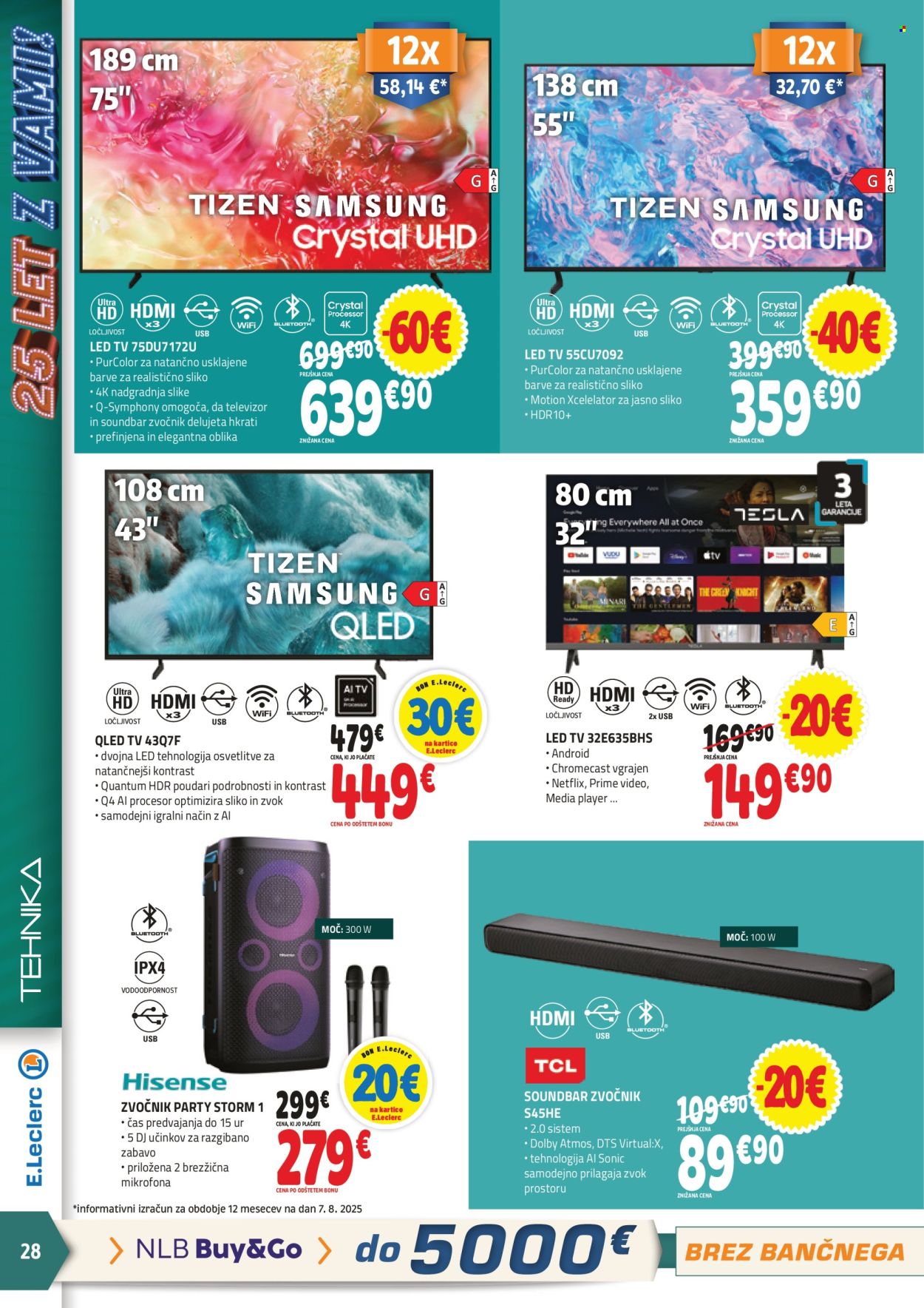 E.Leclerc katalog - 20.8.2025 - 30.8.2025. Stran 2