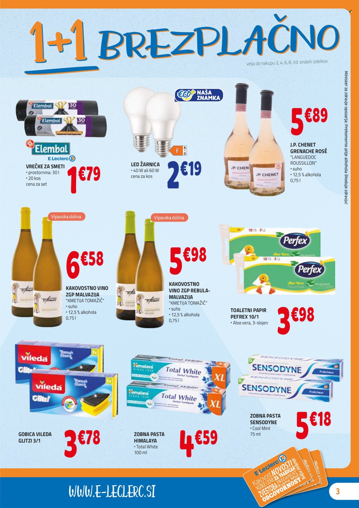 E.Leclerc katalog - 20.8.2025 - 30.8.2025. Stran 3