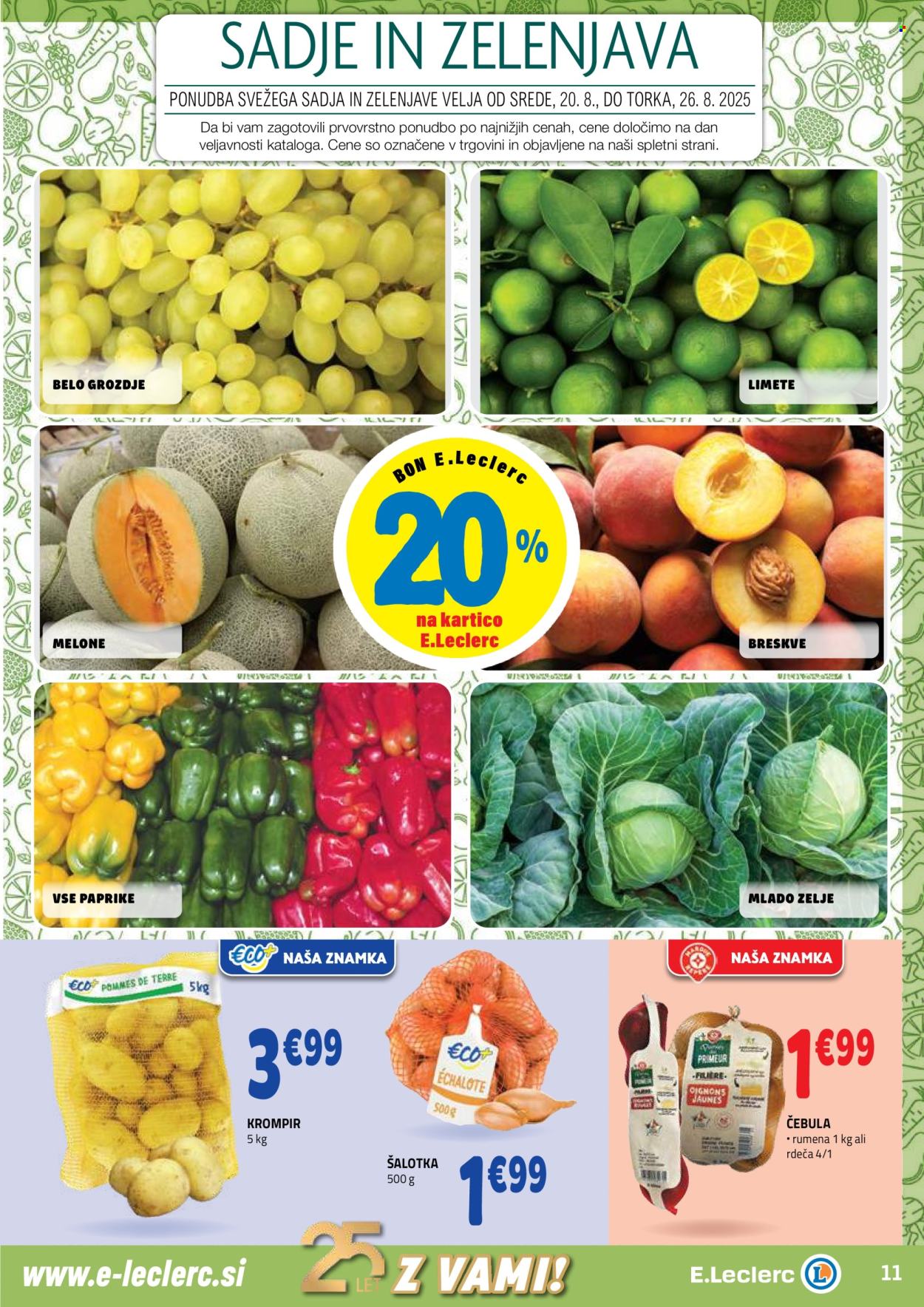 E.Leclerc katalog - 20.8.2025 - 30.8.2025. Stran 11