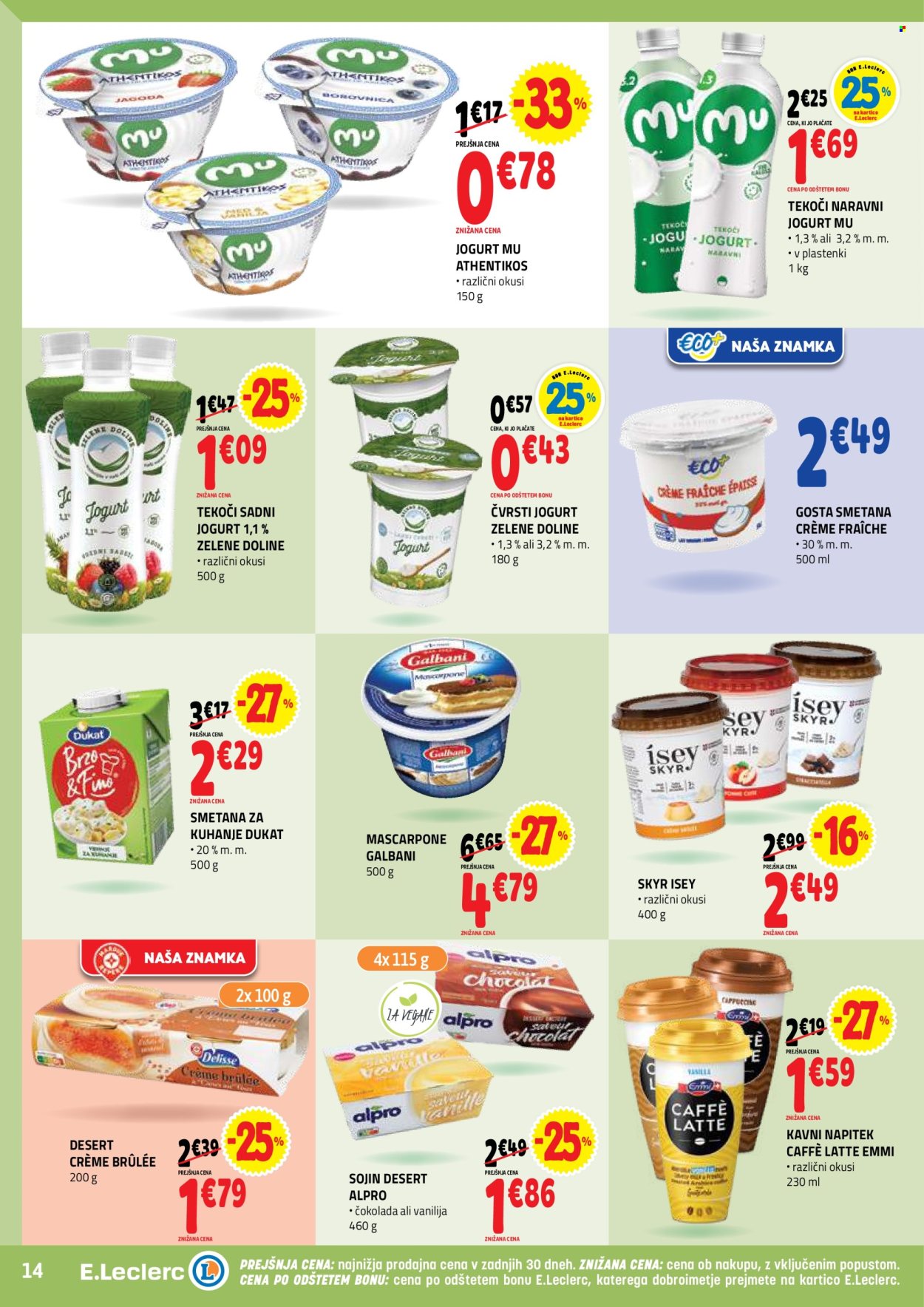 E.Leclerc katalog - 20.8.2025 - 30.8.2025. Stran 14