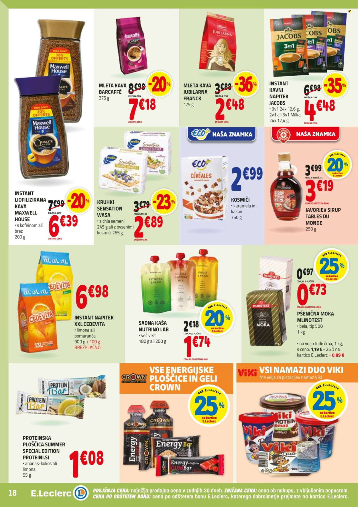 E.Leclerc katalog - 20.8.2025 - 30.8.2025. Stran 18