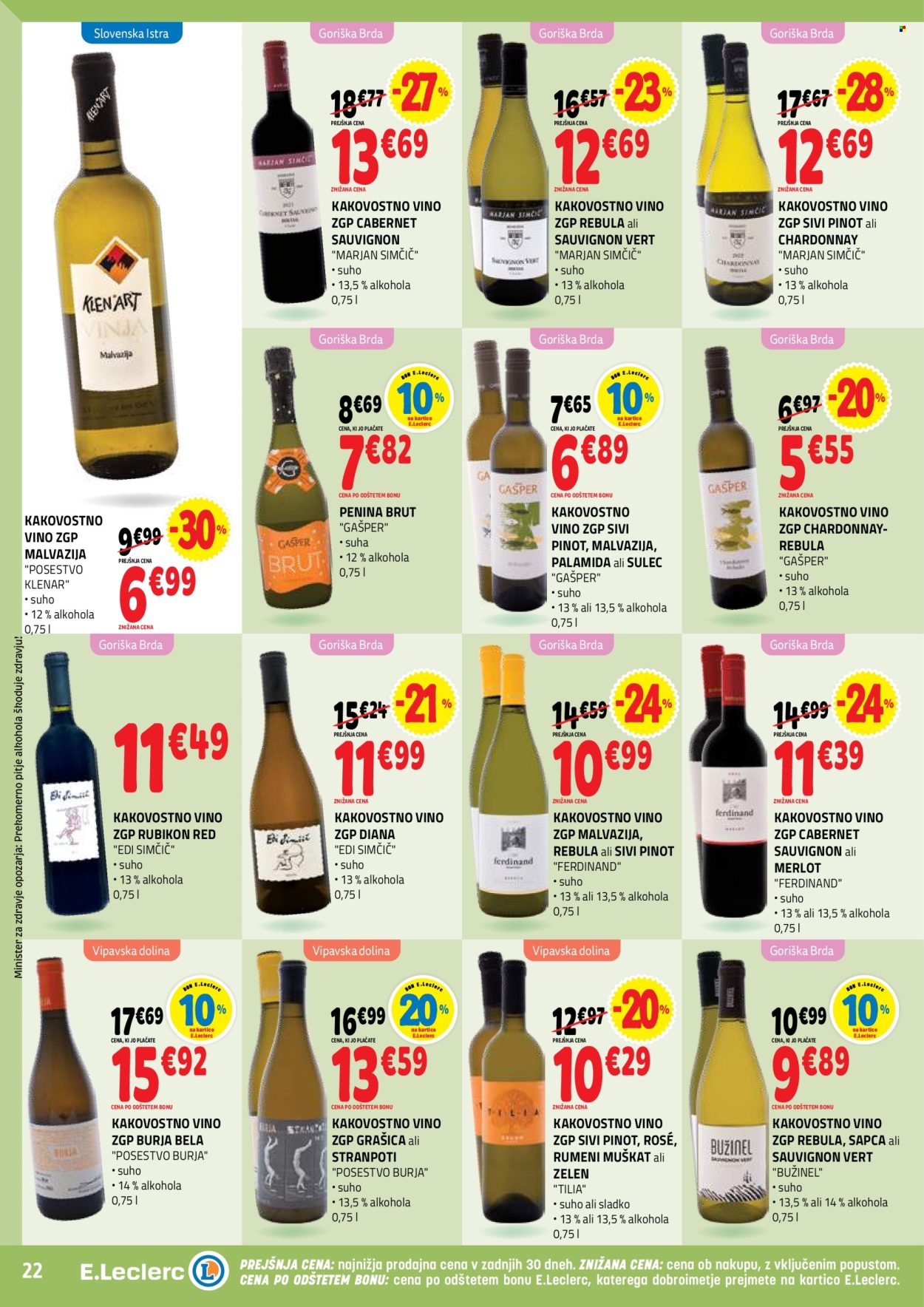 E.Leclerc katalog - 20.8.2025 - 30.8.2025. Stran 22