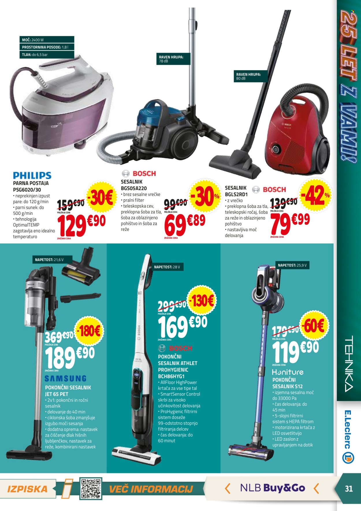 E.Leclerc katalog - 20.8.2025 - 30.8.2025. Stran 31