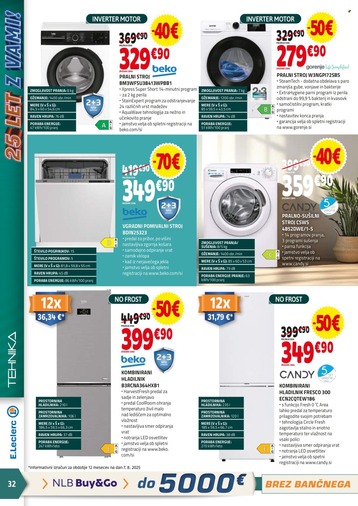 E.Leclerc katalog - 20.8.2025 - 30.8.2025. Stran 32