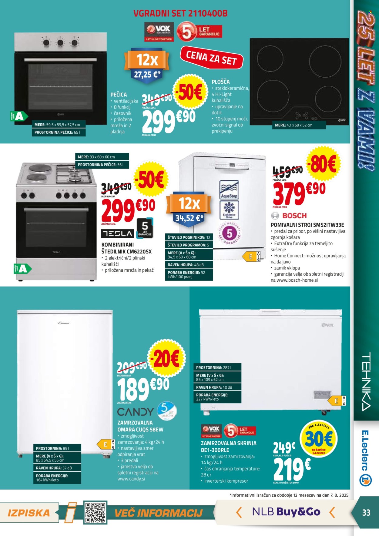 E.Leclerc katalog - 20.8.2025 - 30.8.2025. Stran 33