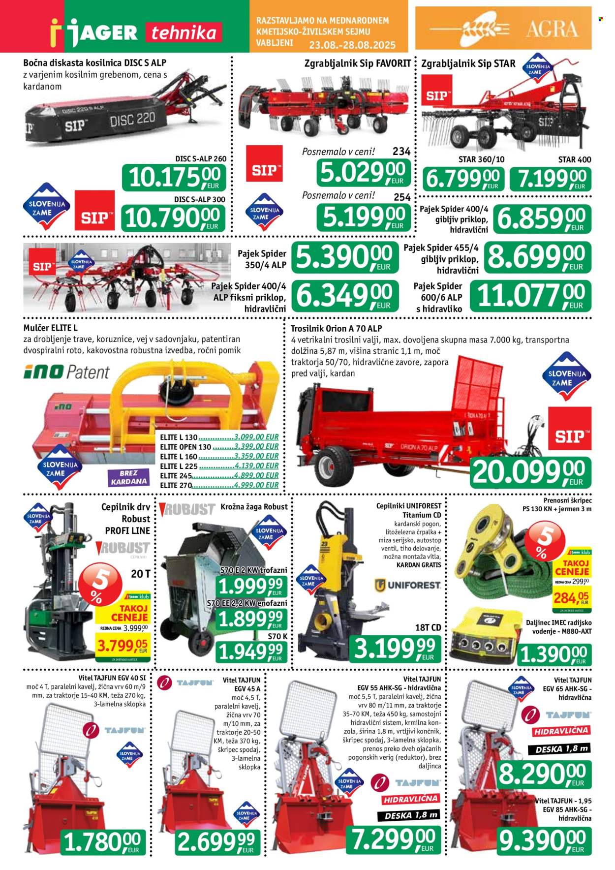 JAGER katalog - 20.8.2025 - 26.8.2025. Stran 12
