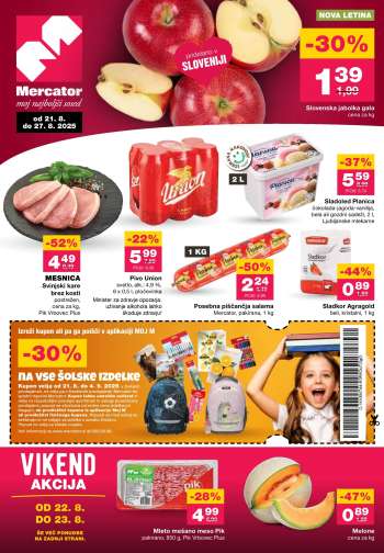 Mercator katalog - 21.8.2025 - 27.8.2025.