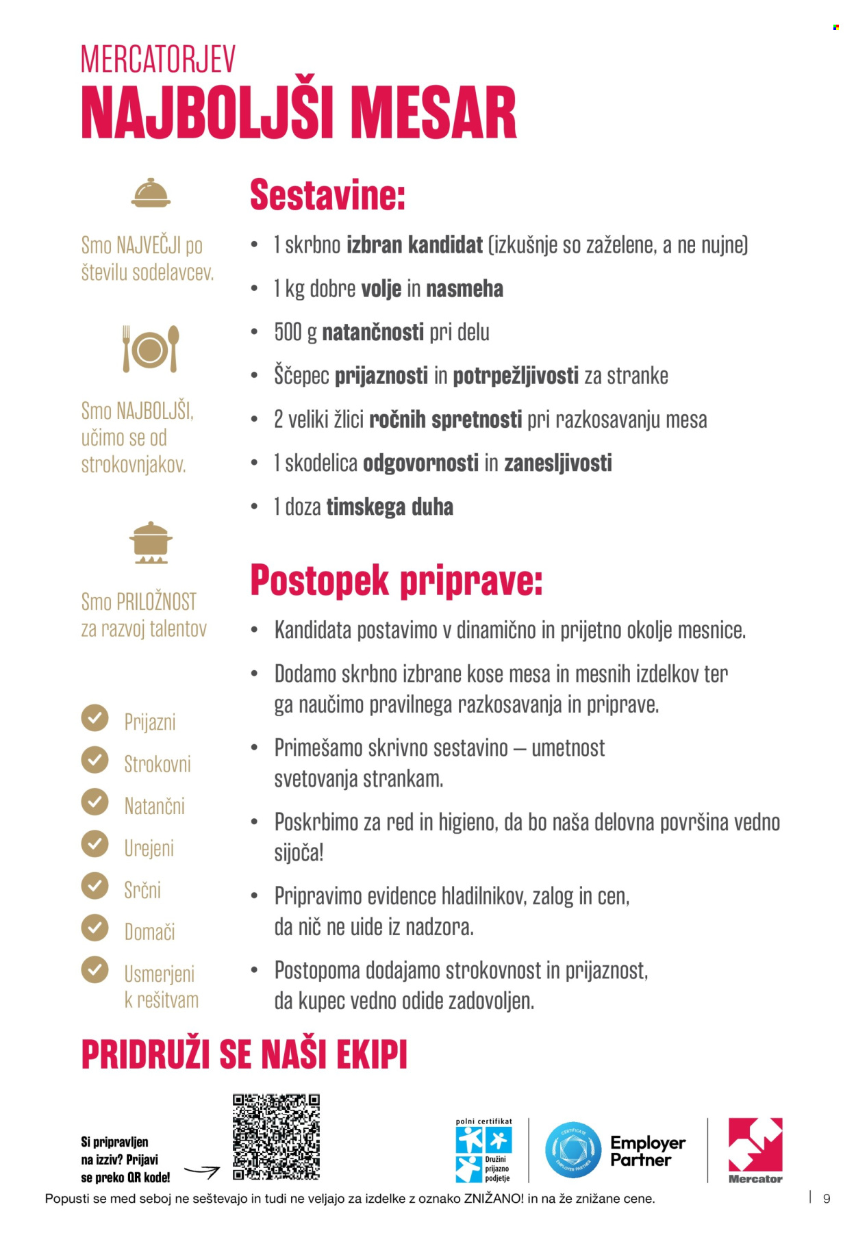 Mercator katalog - 21.8.2025 - 27.8.2025. Stran 9