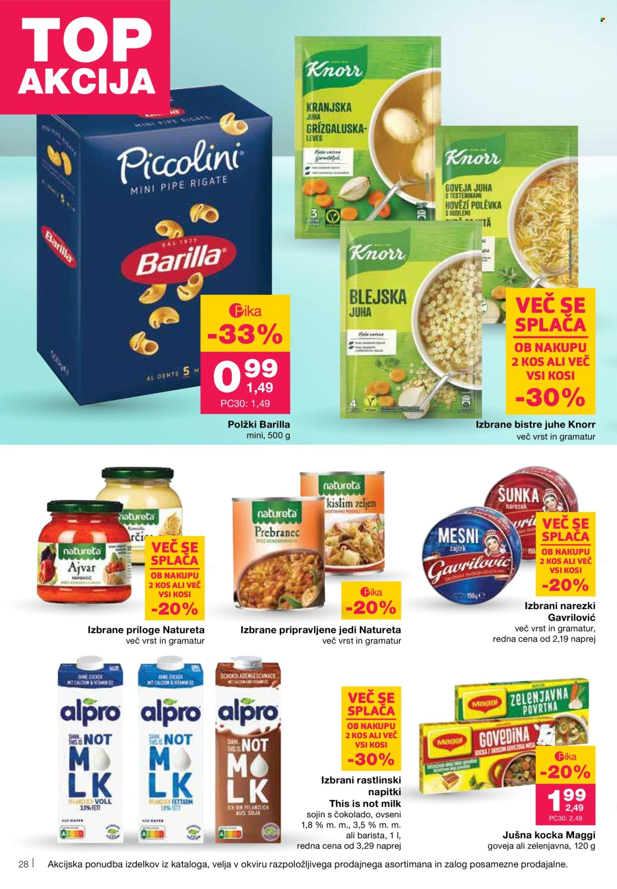 Mercator katalog - 21.8.2025 - 27.8.2025. Stran 28