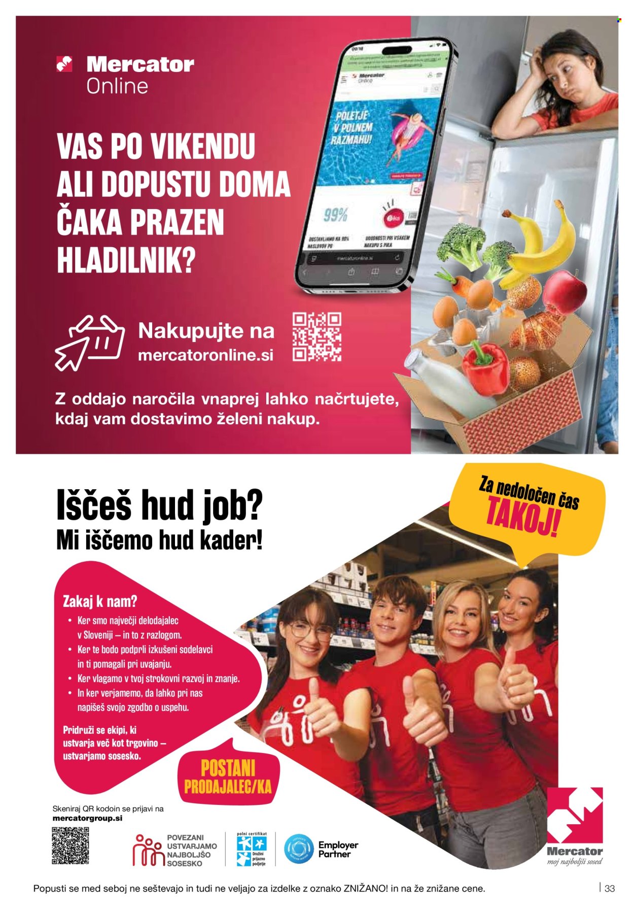 Mercator katalog - 21.8.2025 - 27.8.2025. Stran 33