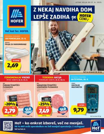 Hofer katalog - 21.8.2025 - 30.8.2025.