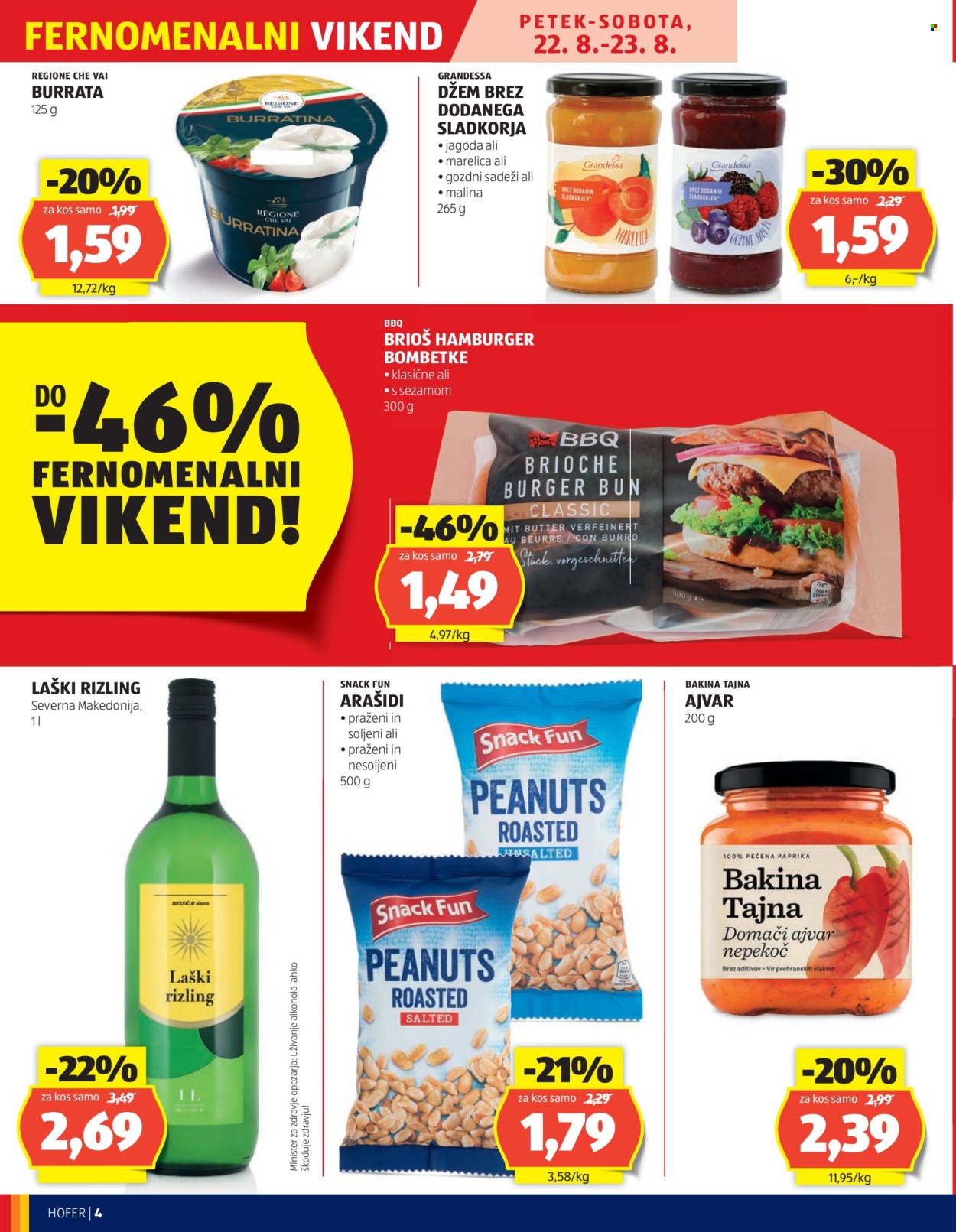 Hofer katalog - 21.8.2025 - 30.8.2025. Stran 4