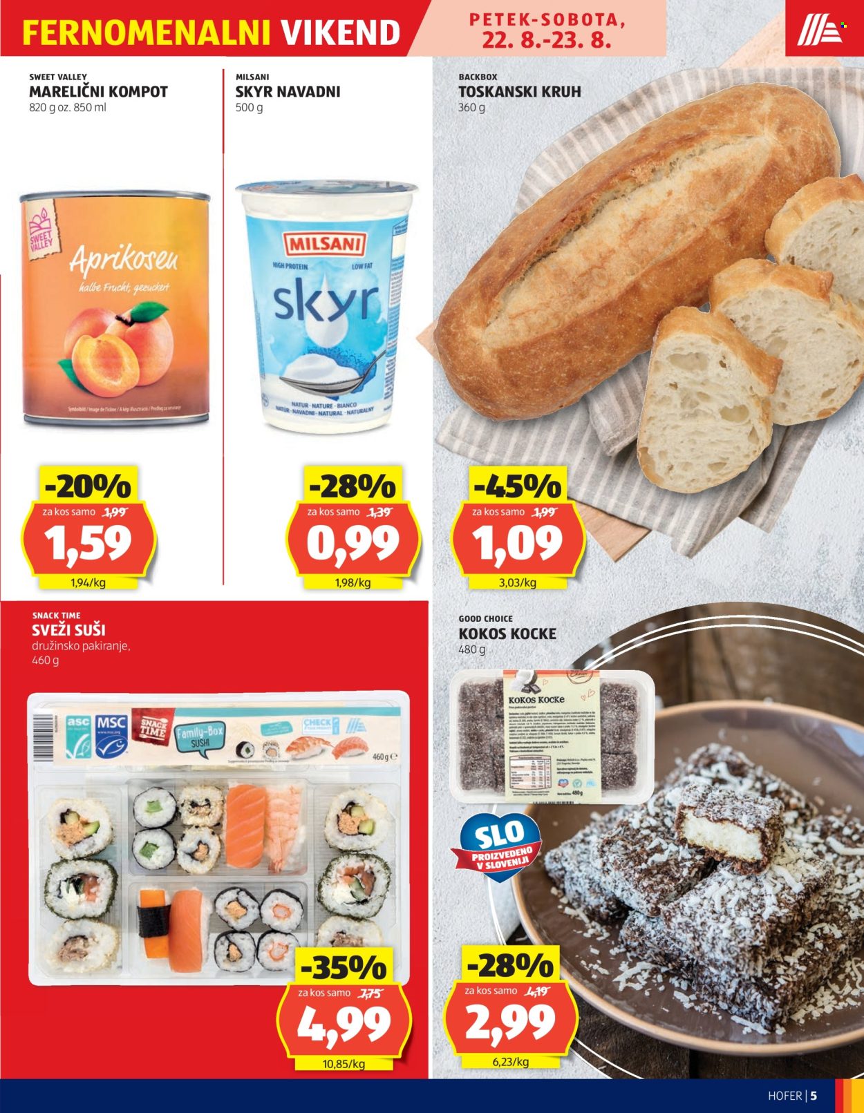 Hofer katalog - 21.8.2025 - 30.8.2025. Stran 5