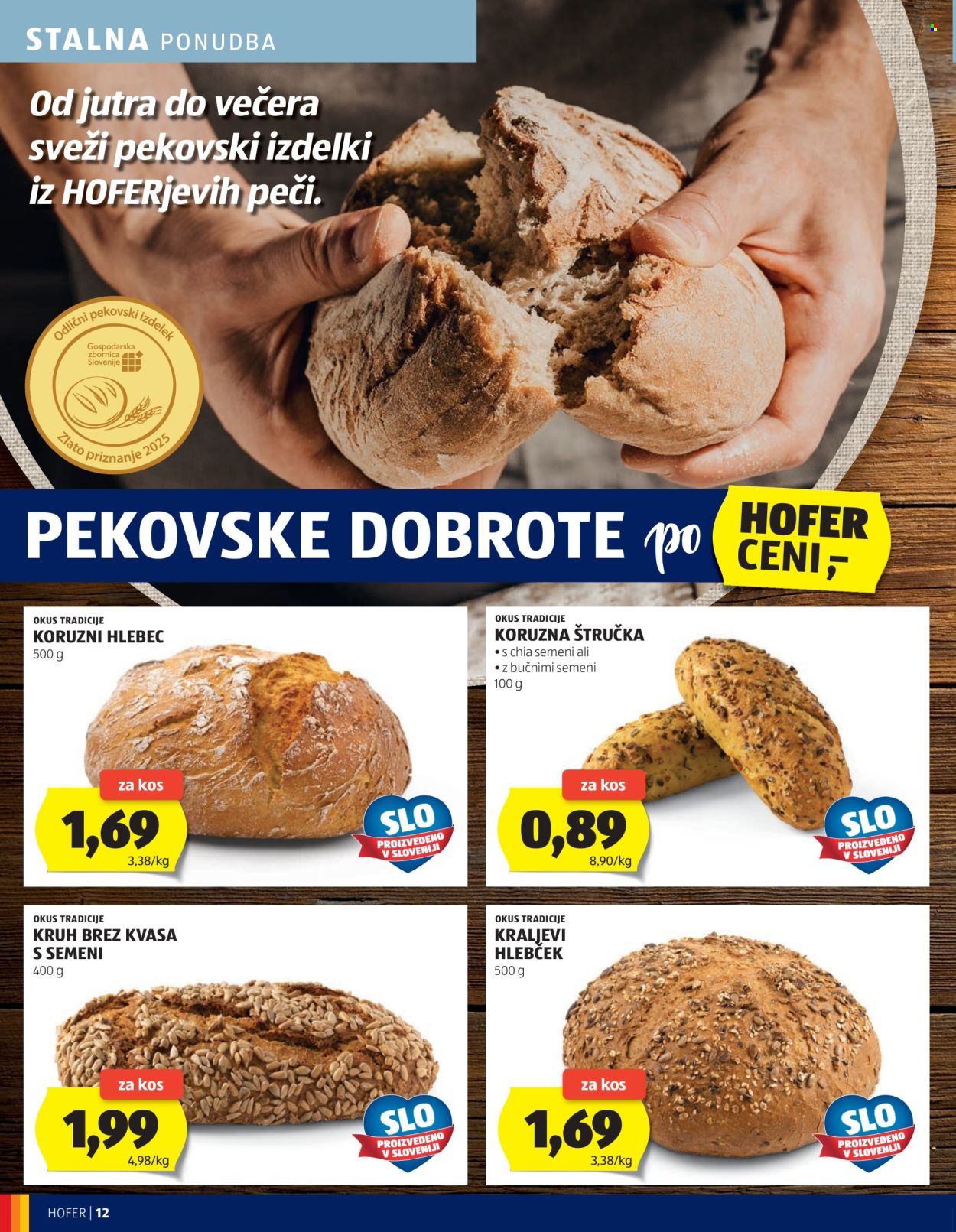 Hofer katalog - 21.8.2025 - 30.8.2025. Stran 12