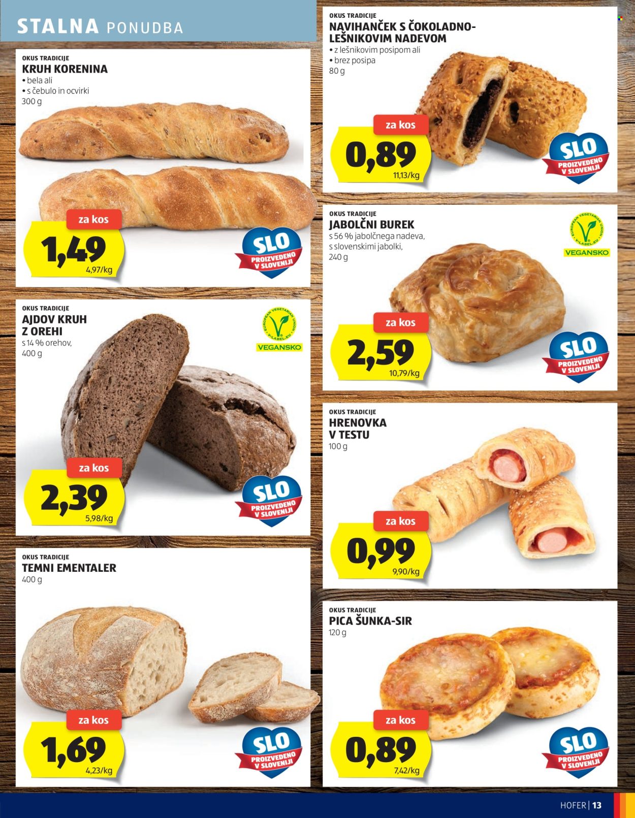 Hofer katalog - 21.8.2025 - 30.8.2025. Stran 13