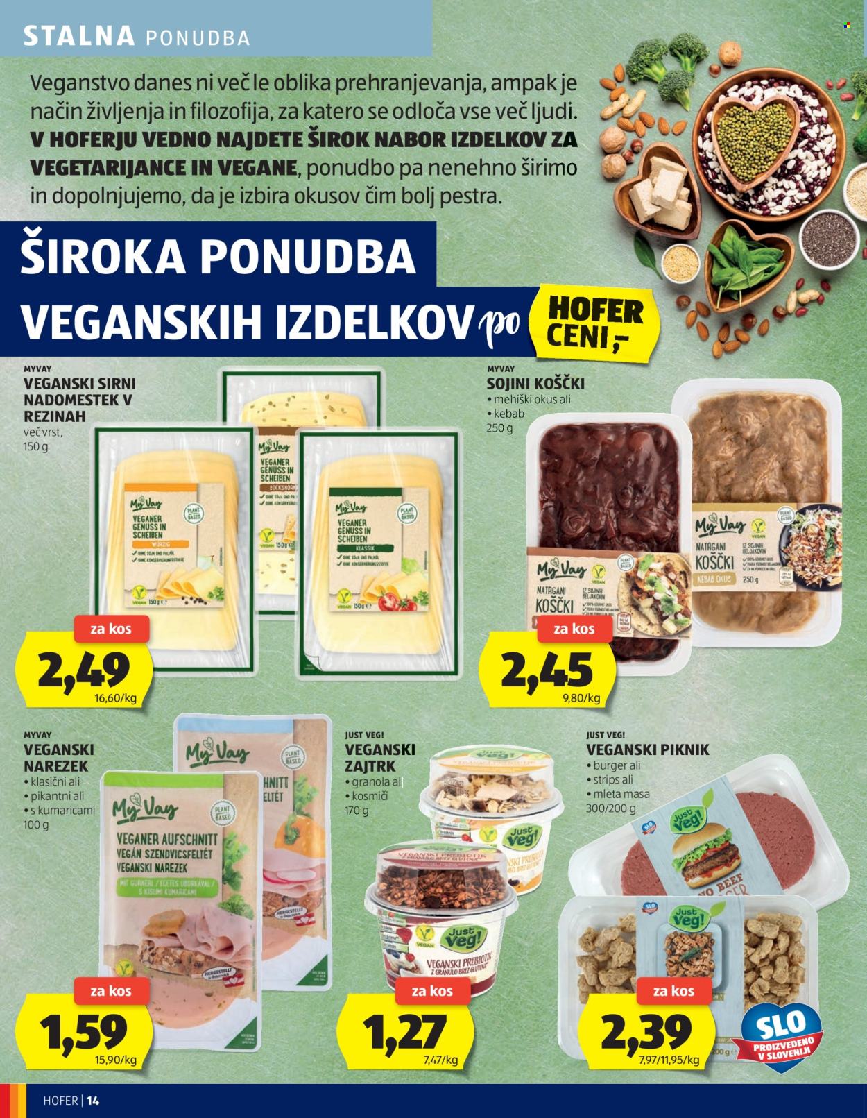 Hofer katalog - 21.8.2025 - 30.8.2025. Stran 14