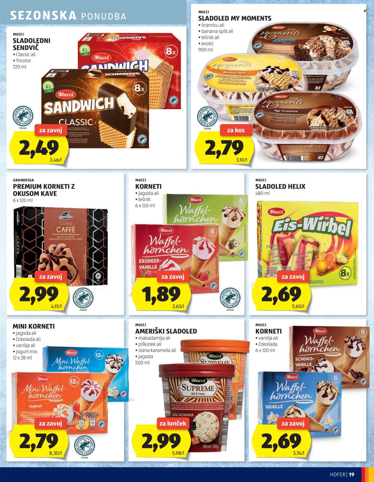 Hofer katalog - 21.8.2025 - 30.8.2025. Stran 19