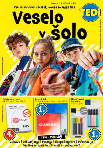 TEDi katalog - 22.8.2025 - 30.8.2025.
