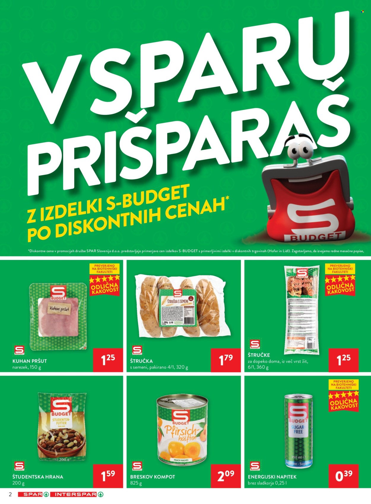 SPAR katalog - 27.8.2025 - 9.9.2025. Stran 2