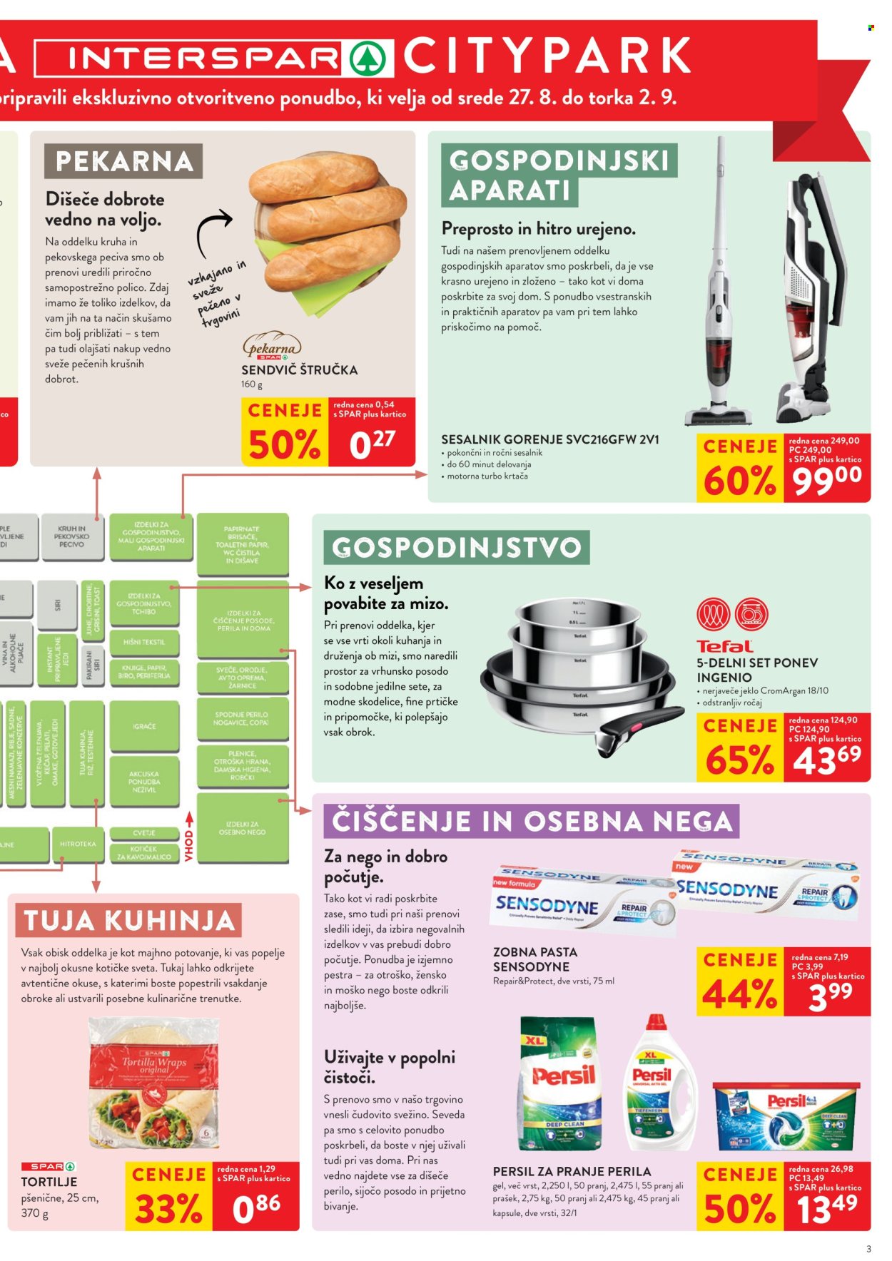 INTERSPAR katalog - 27.8.2025 - 2.9.2025. Stran 3