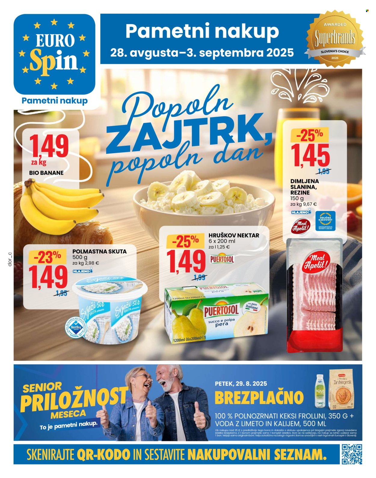 EuroSpin katalog - 28.8.2025 - 3.9.2025. Stran 1