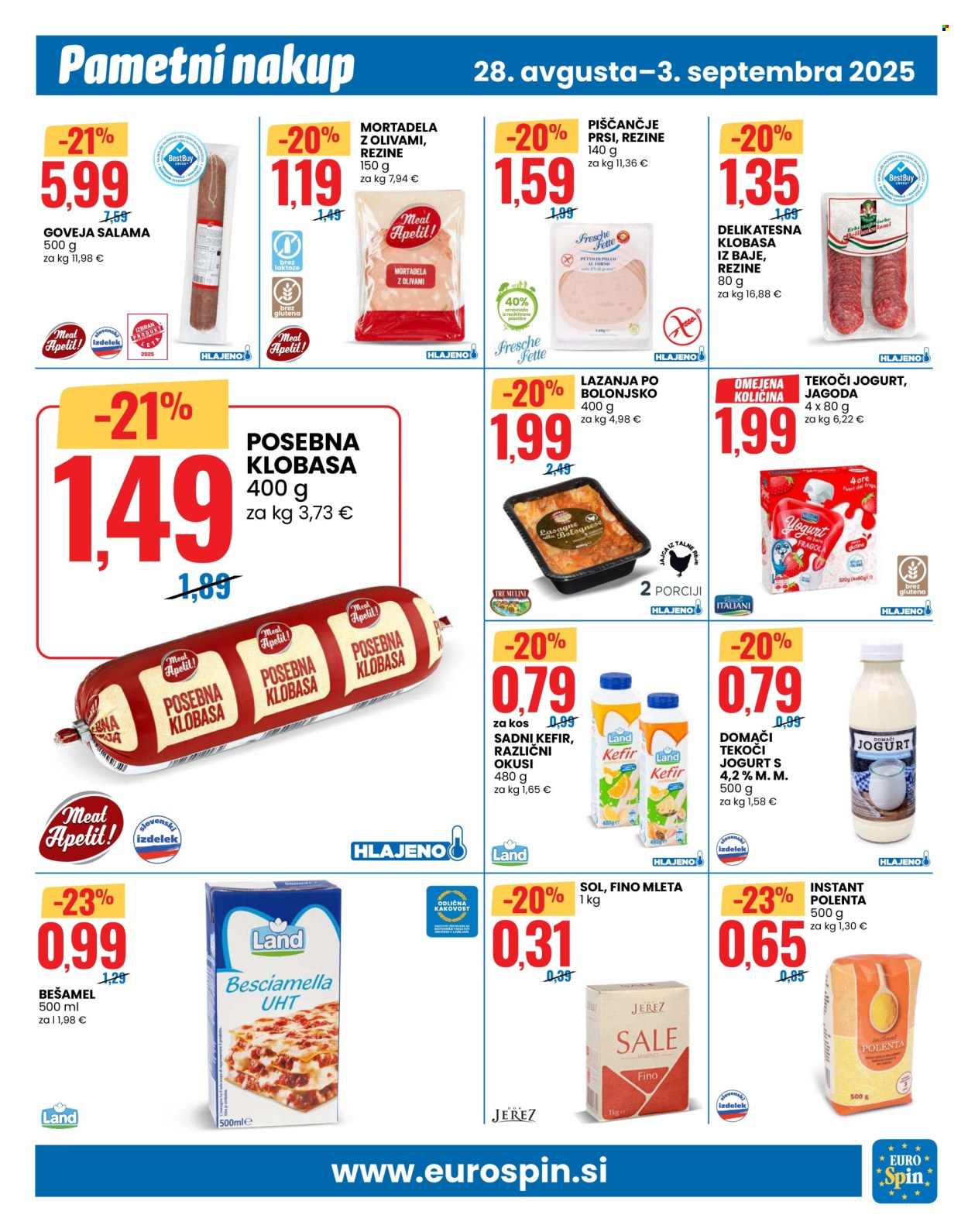 EuroSpin katalog - 28.8.2025 - 3.9.2025. Stran 7