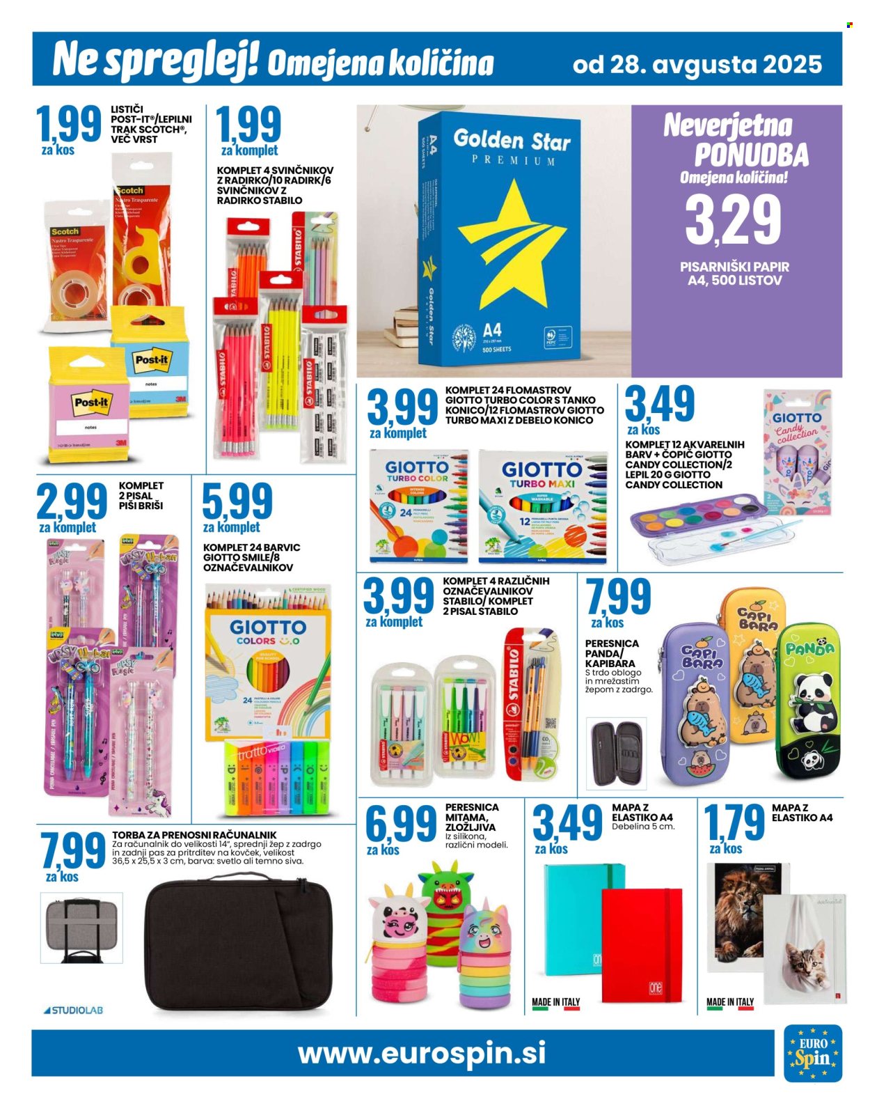 EuroSpin katalog - 28.8.2025 - 3.9.2025. Stran 15