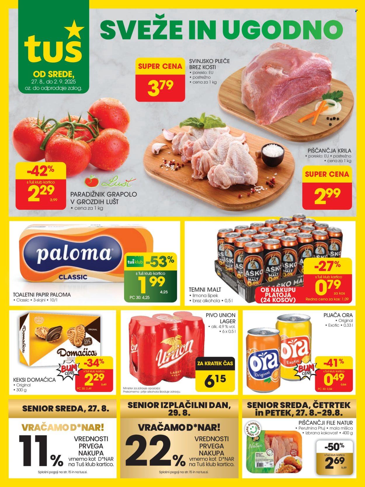 Tuš katalog - 27.8.2025 - 2.9.2025. Stran 1