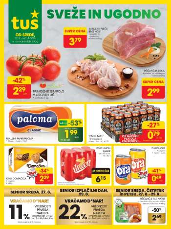 Tuš katalog - 27.8.2025 - 2.9.2025.