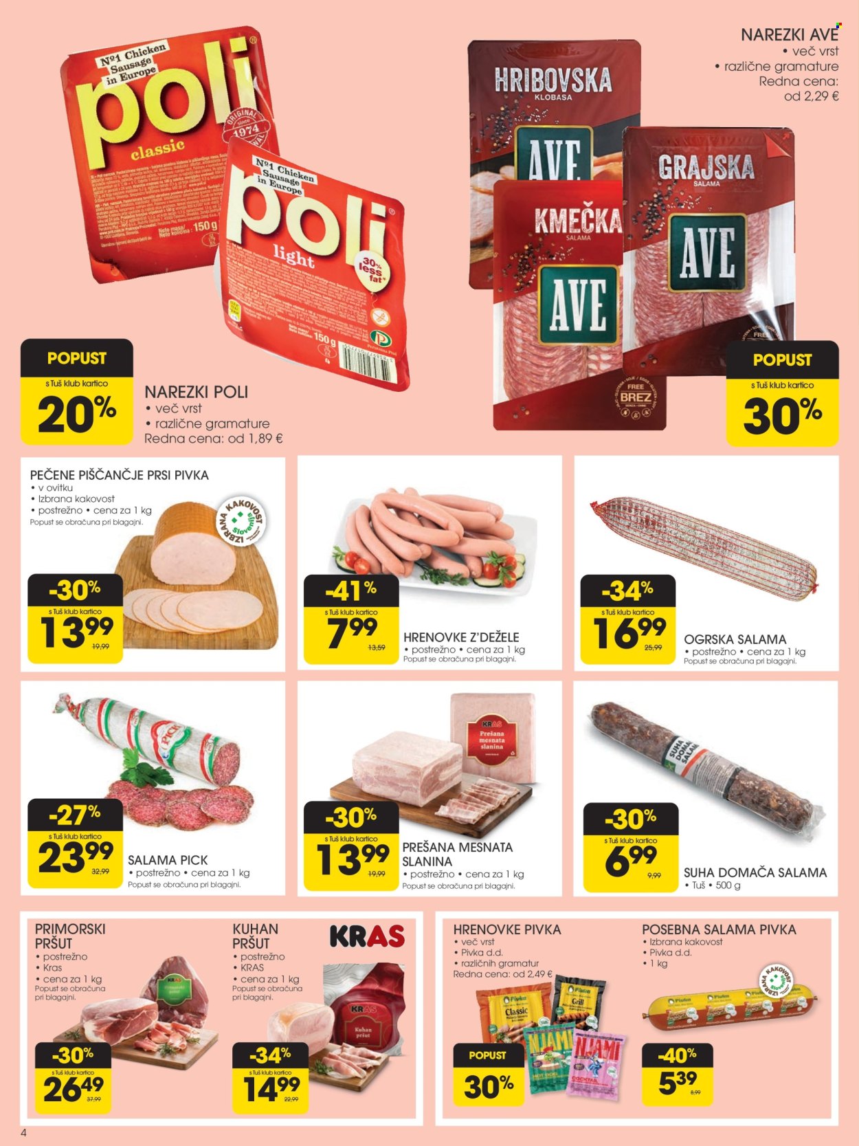 Tuš katalog - 27.8.2025 - 2.9.2025. Stran 4