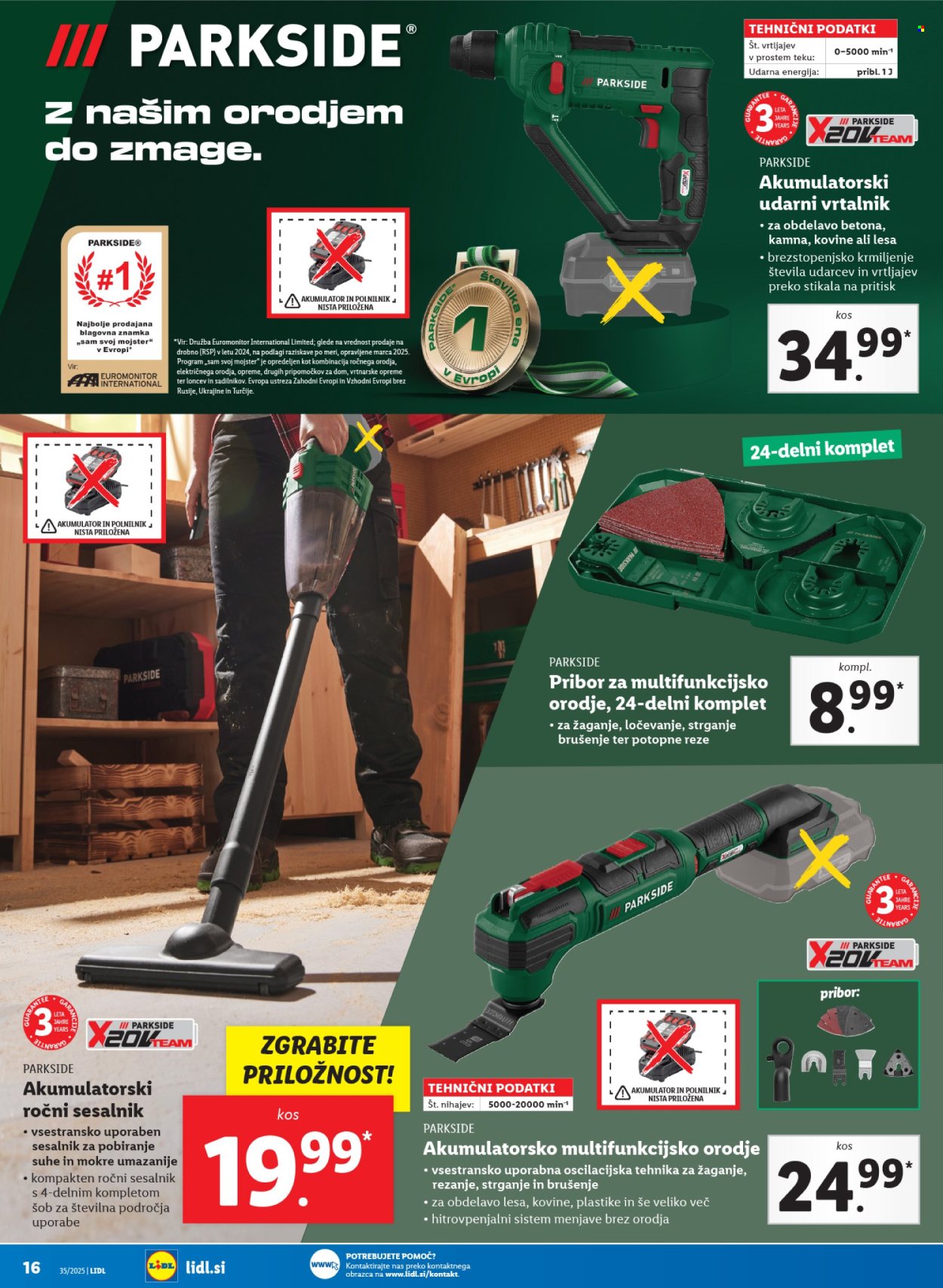 Lidl katalog - 28.8.2025 - 3.9.2025. Stran 34