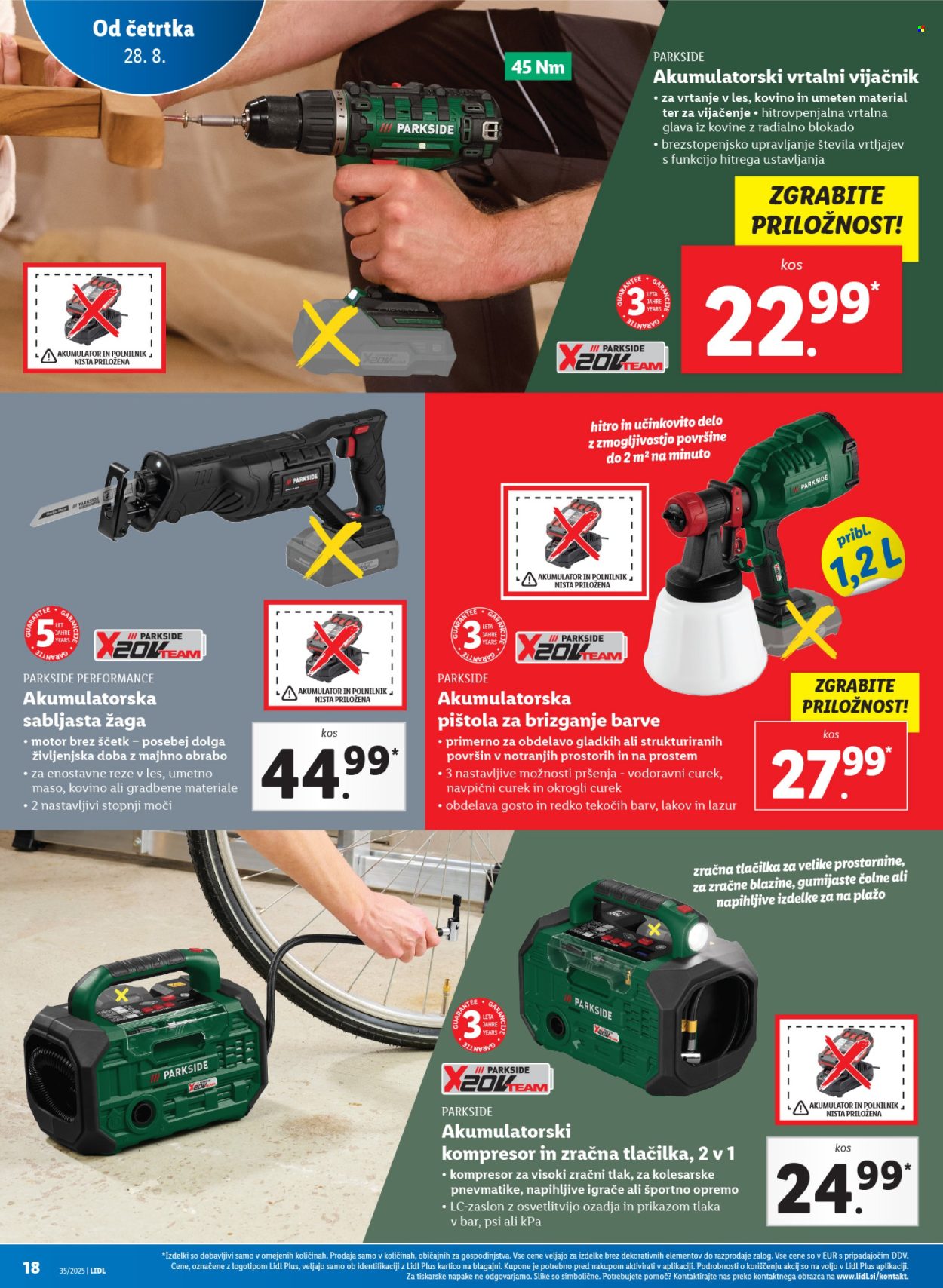 Lidl katalog - 28.8.2025 - 3.9.2025. Stran 36