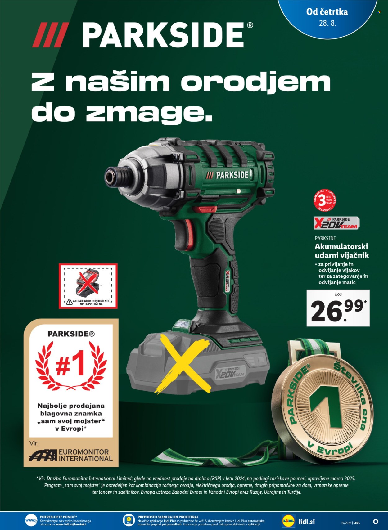 Lidl katalog - 28.8.2025 - 3.9.2025. Stran 39