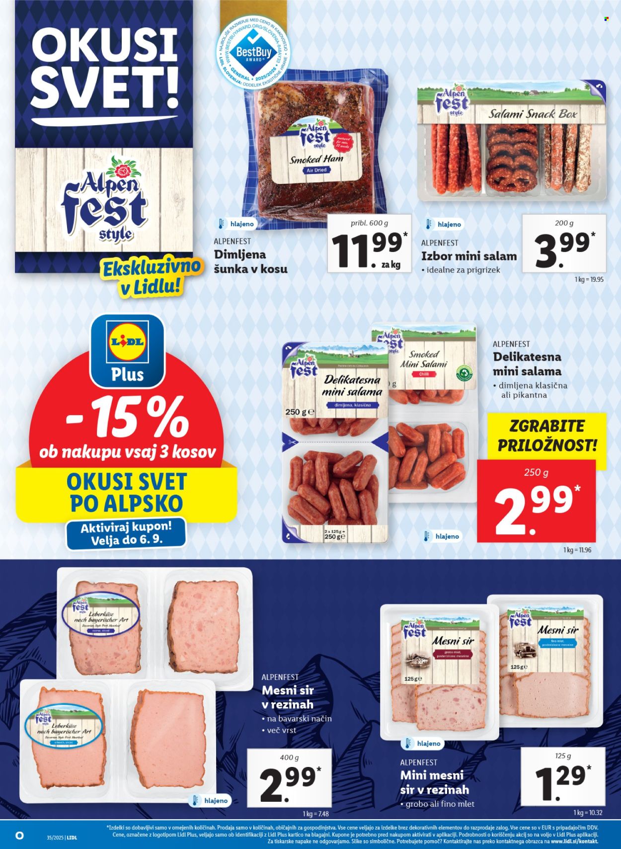 Lidl katalog - 28.8.2025 - 3.9.2025. Stran 50