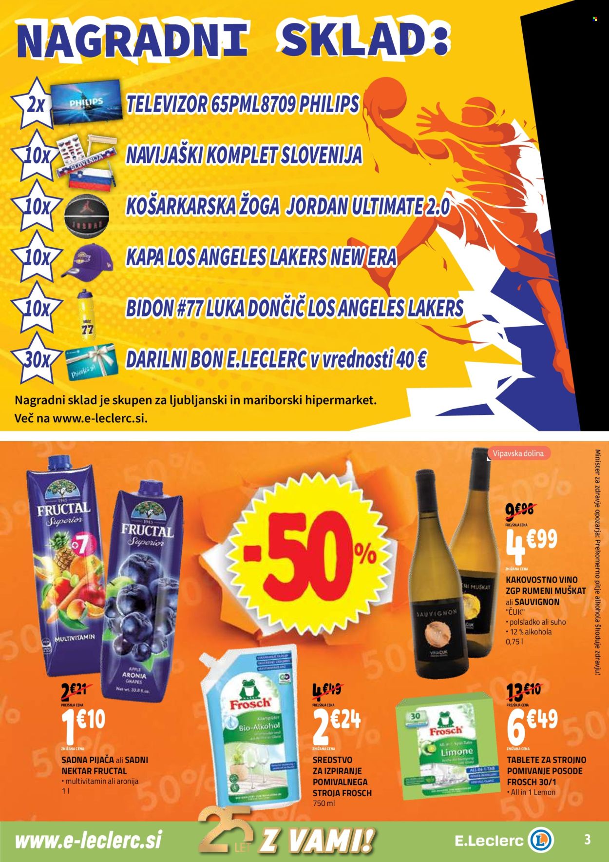 E.Leclerc katalog - 27.8.2025 - 6.9.2025. Stran 3