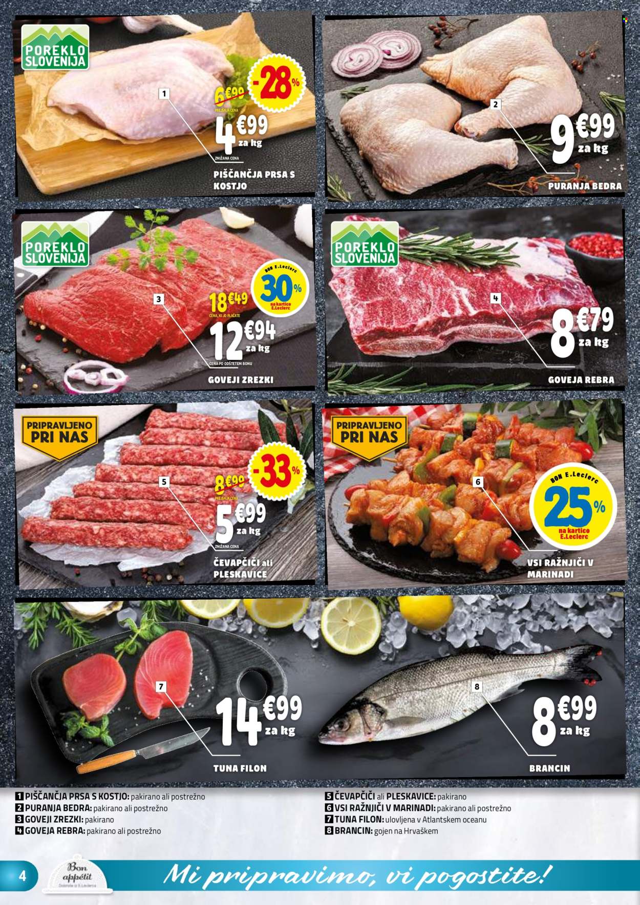 E.Leclerc katalog - 27.8.2025 - 6.9.2025. Stran 4