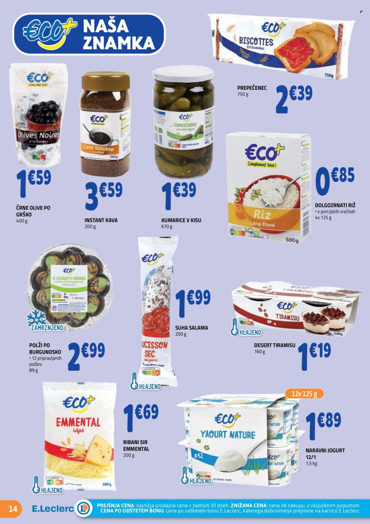 E.Leclerc katalog - 27.8.2025 - 6.9.2025. Stran 14