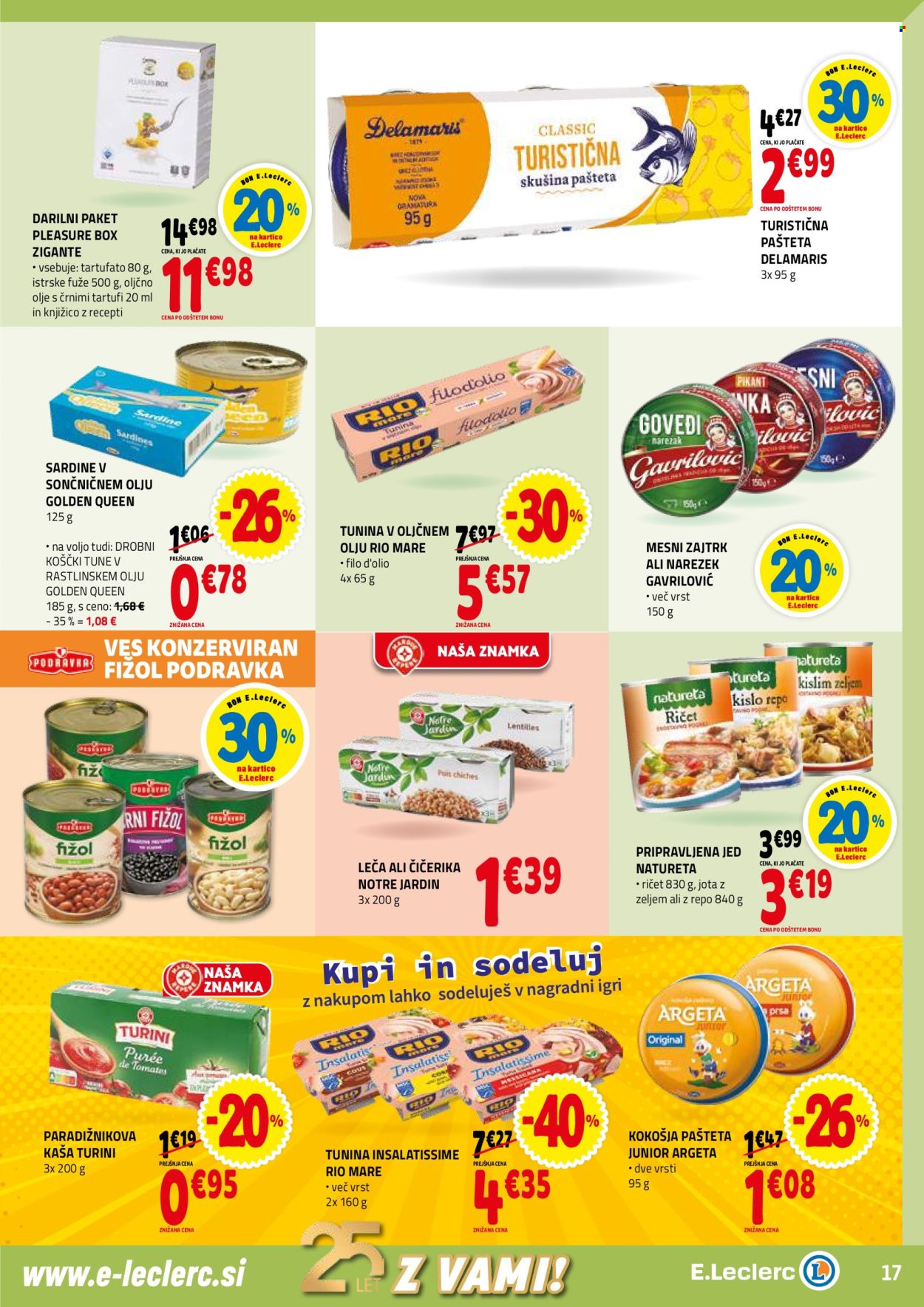 E.Leclerc katalog - 27.8.2025 - 6.9.2025. Stran 17