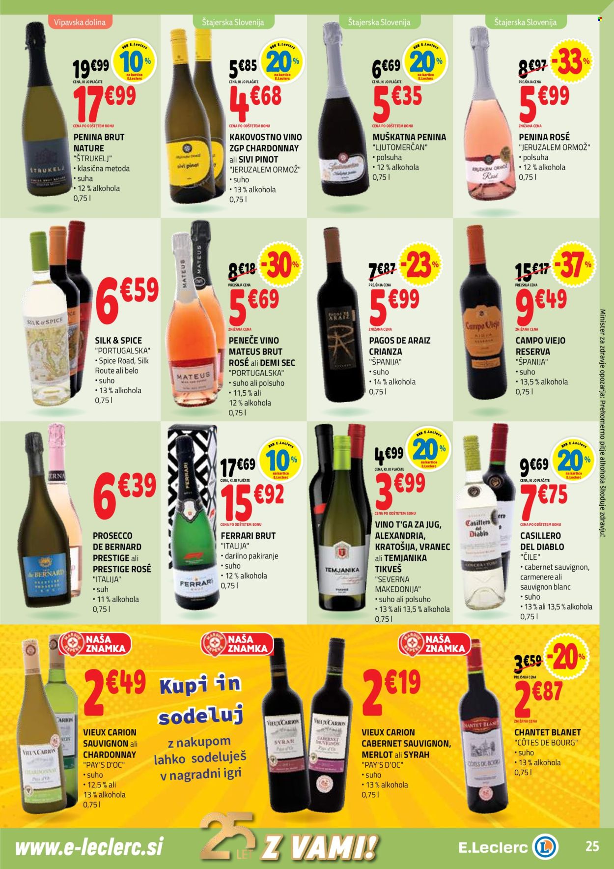 E.Leclerc katalog - 27.8.2025 - 6.9.2025. Stran 25