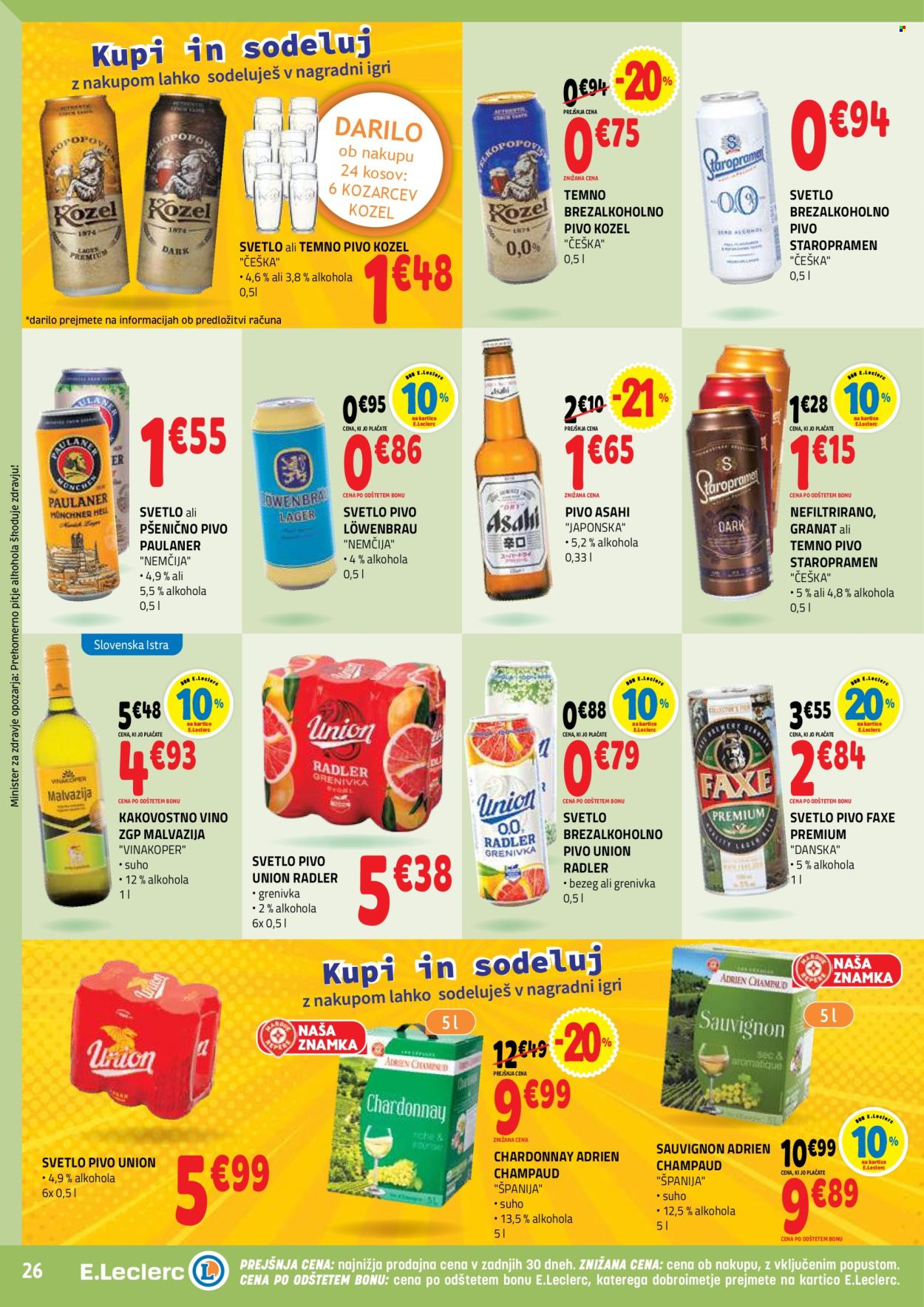 E.Leclerc katalog - 27.8.2025 - 6.9.2025. Stran 26
