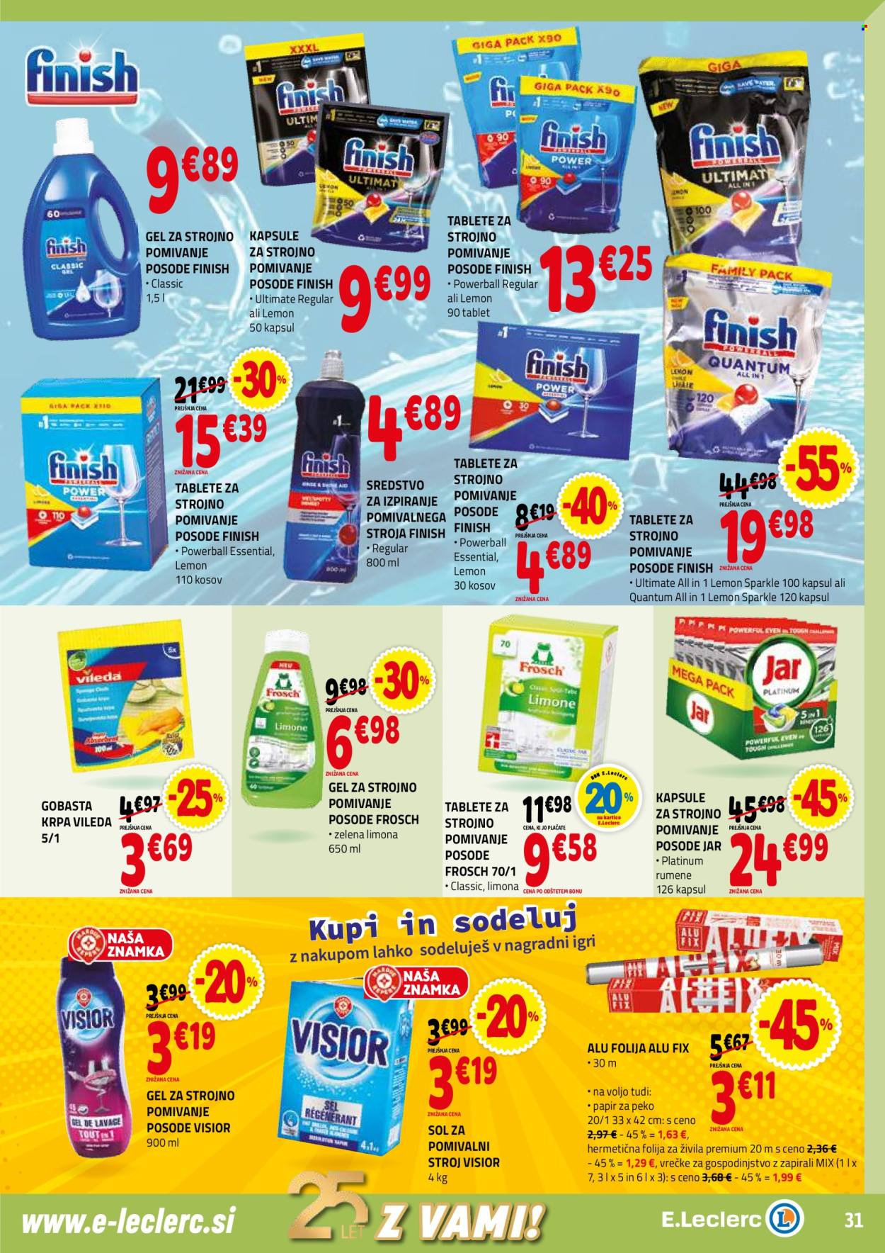 E.Leclerc katalog - 27.8.2025 - 6.9.2025. Stran 31