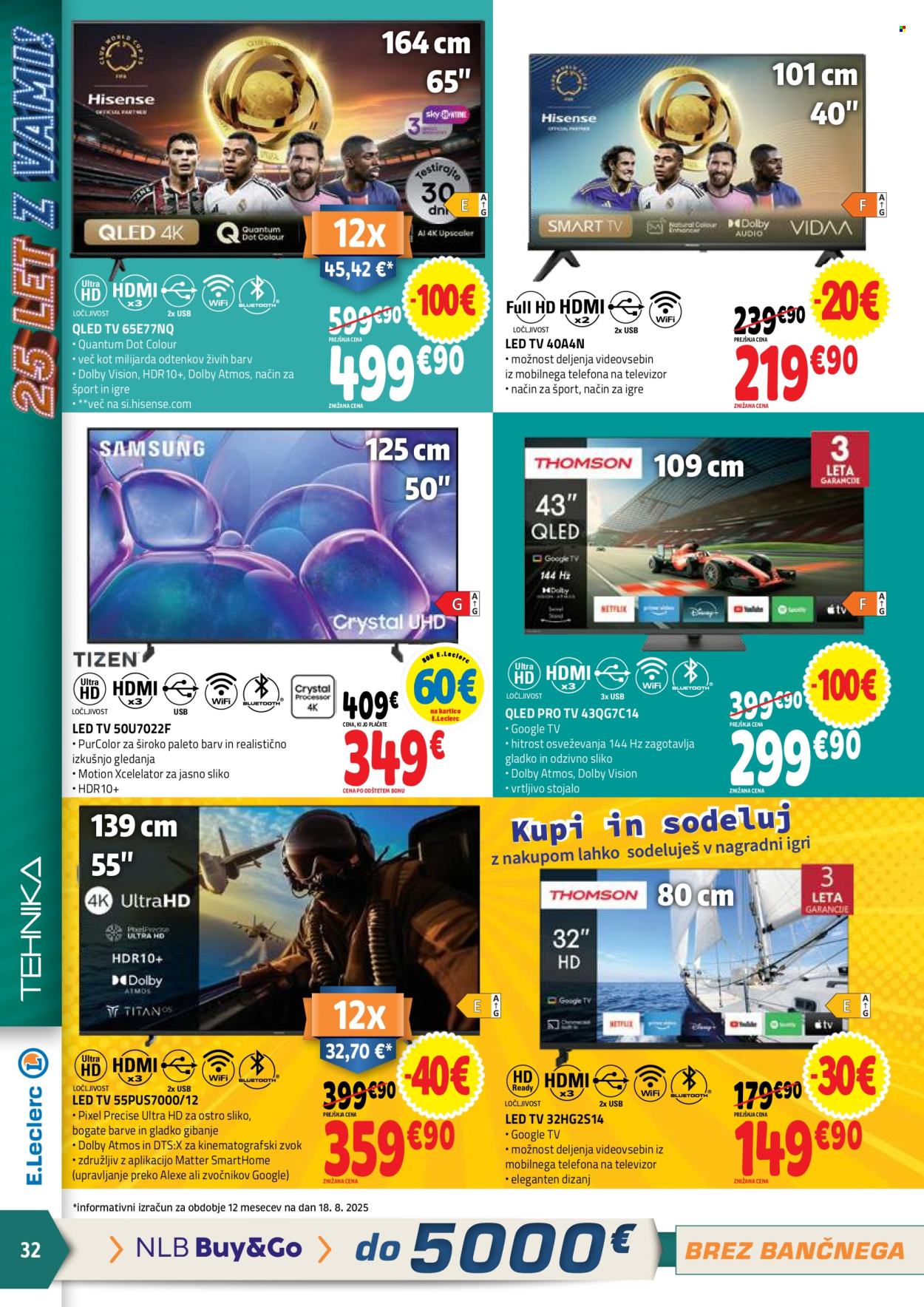 E.Leclerc katalog - 27.8.2025 - 6.9.2025. Stran 32