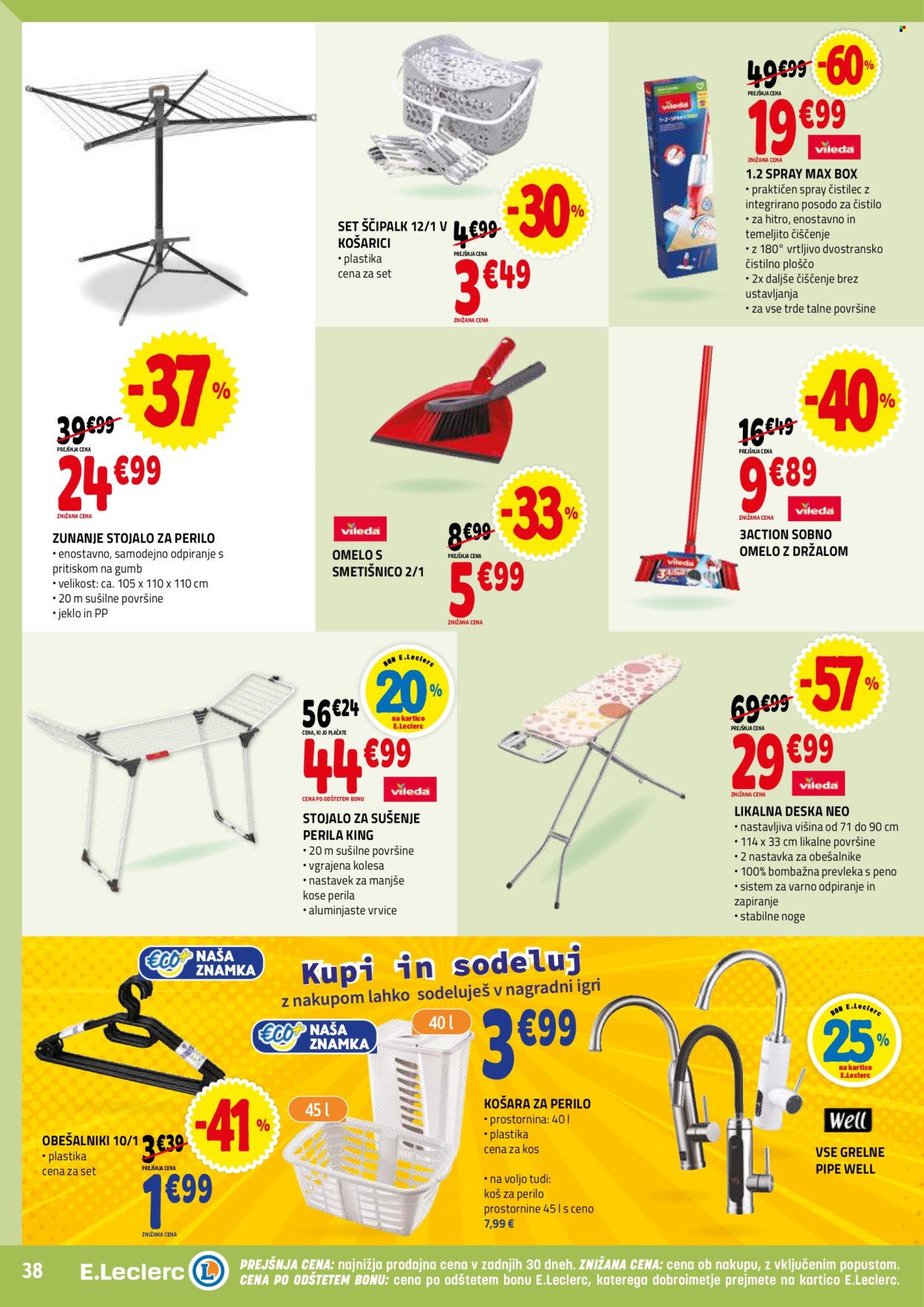 E.Leclerc katalog - 27.8.2025 - 6.9.2025. Stran 38