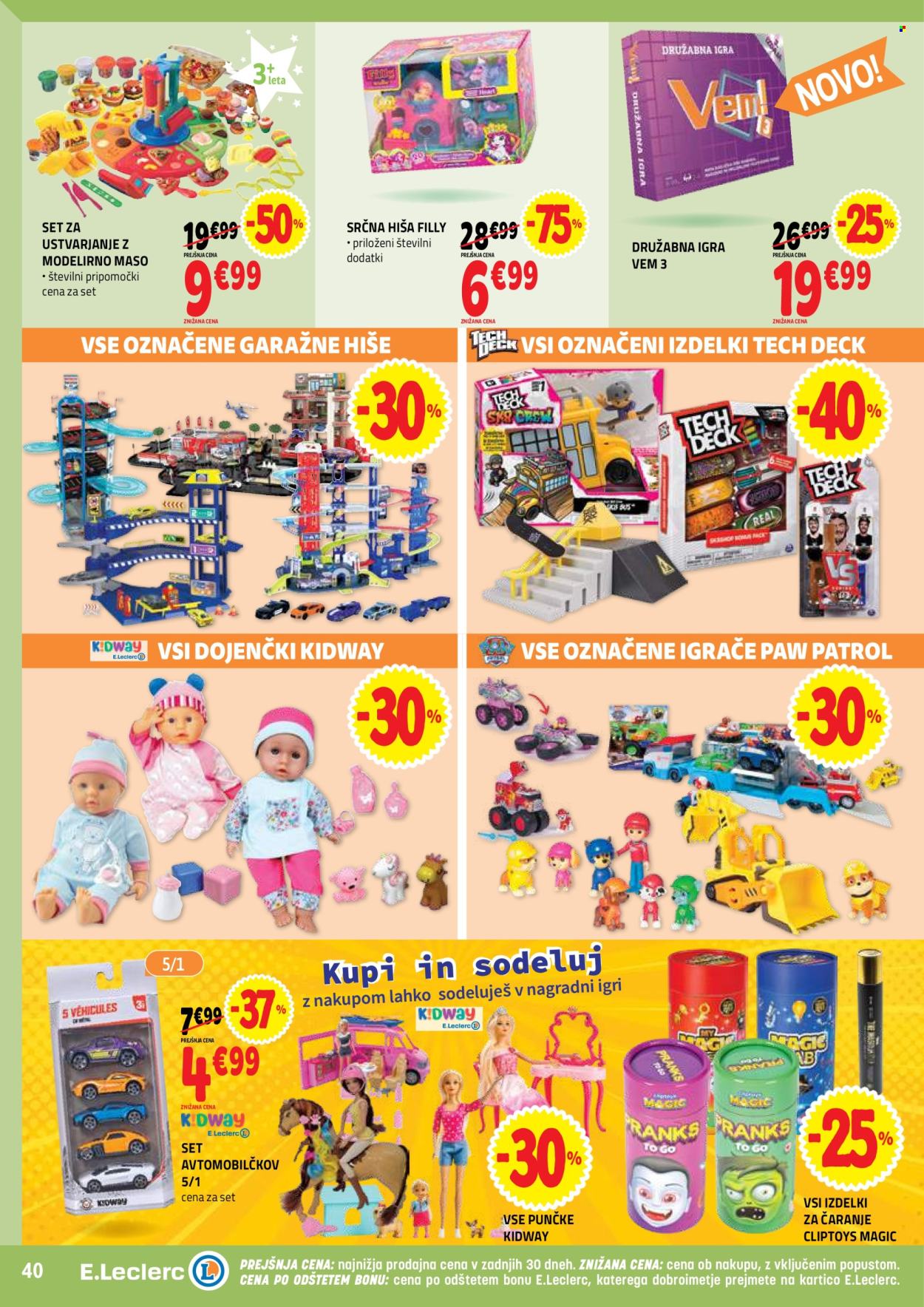 E.Leclerc katalog - 27.8.2025 - 6.9.2025. Stran 40
